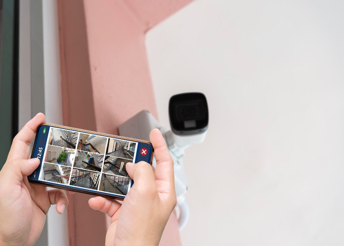 mini caméra de surveillance à distance sur smartphone