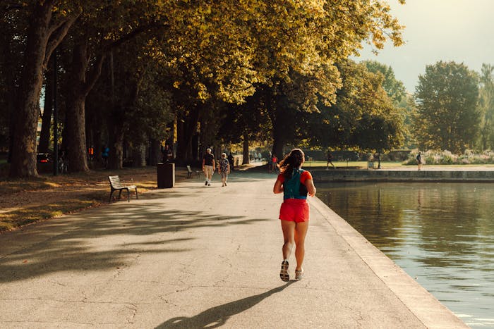 femme qui fait du footing