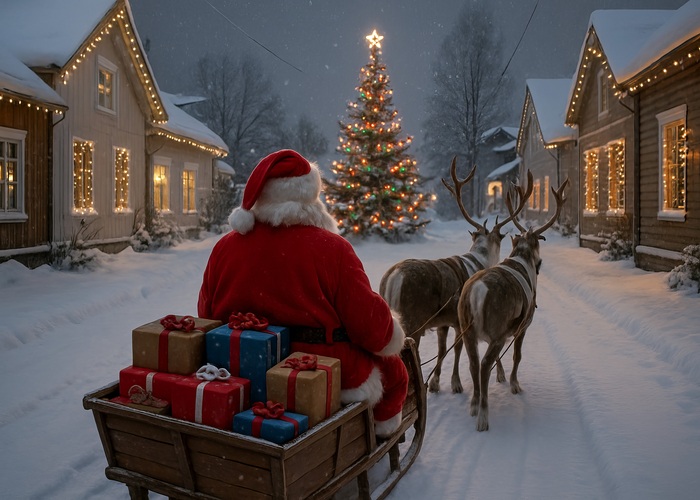 Quel est le nom des rennes du père noël ? Découvrez leur légende
